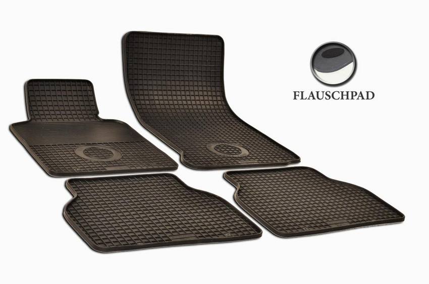 BMW Floor Mat Set - Front and Rear (All-Weather) (Black) 82559408541 - eEuro Preferred 252800FL